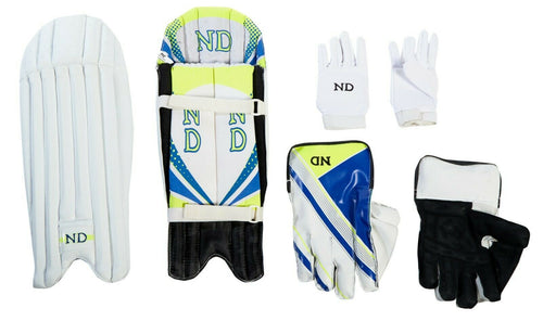 ND 2019 Cricket Wicket Keeping Keeper Gloves Pads Inners- Mens Youths Boys