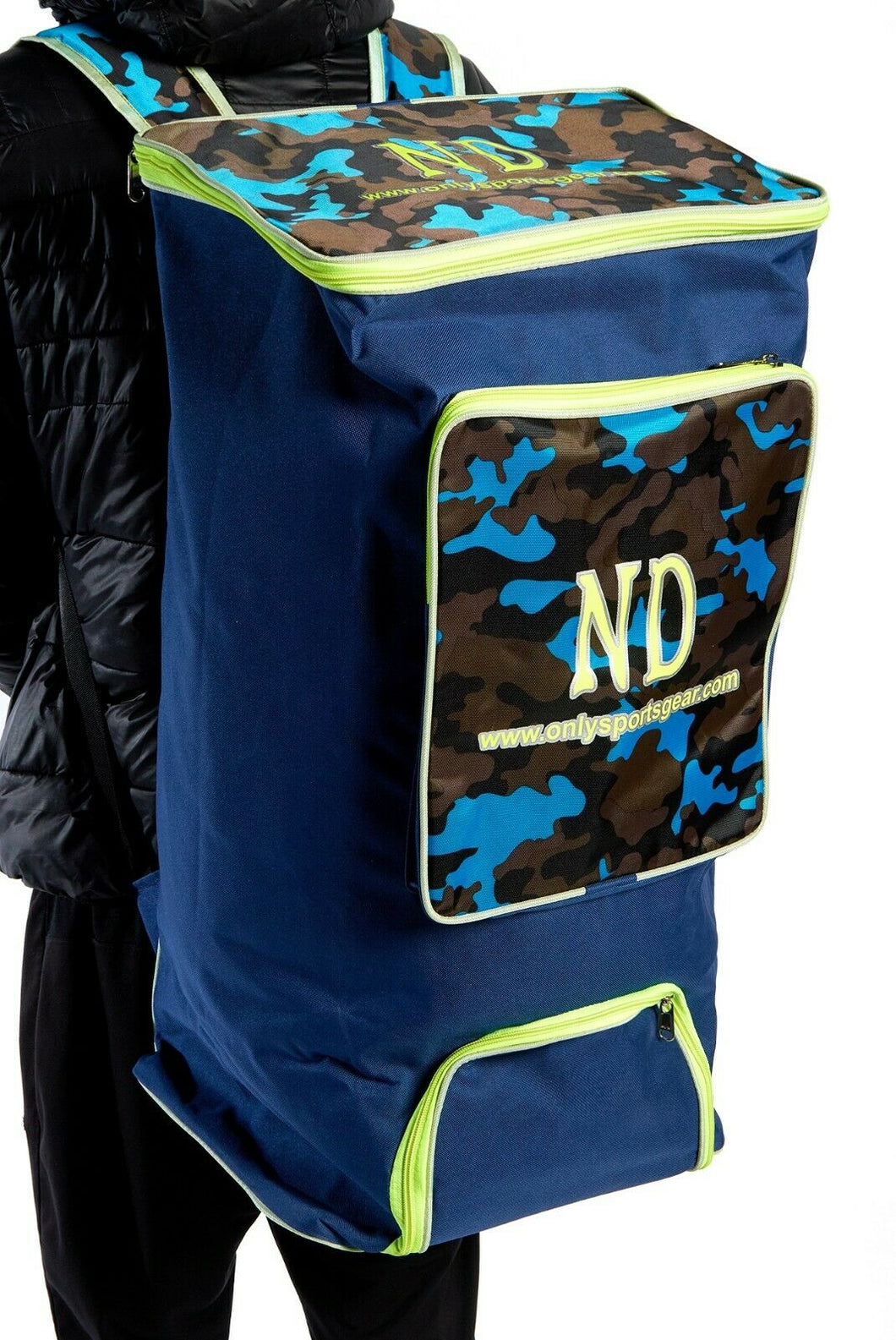 ND Plus Camouflage Powerbow Large Duffle Kit Cricket Bag 70 x 30 x 35 cm