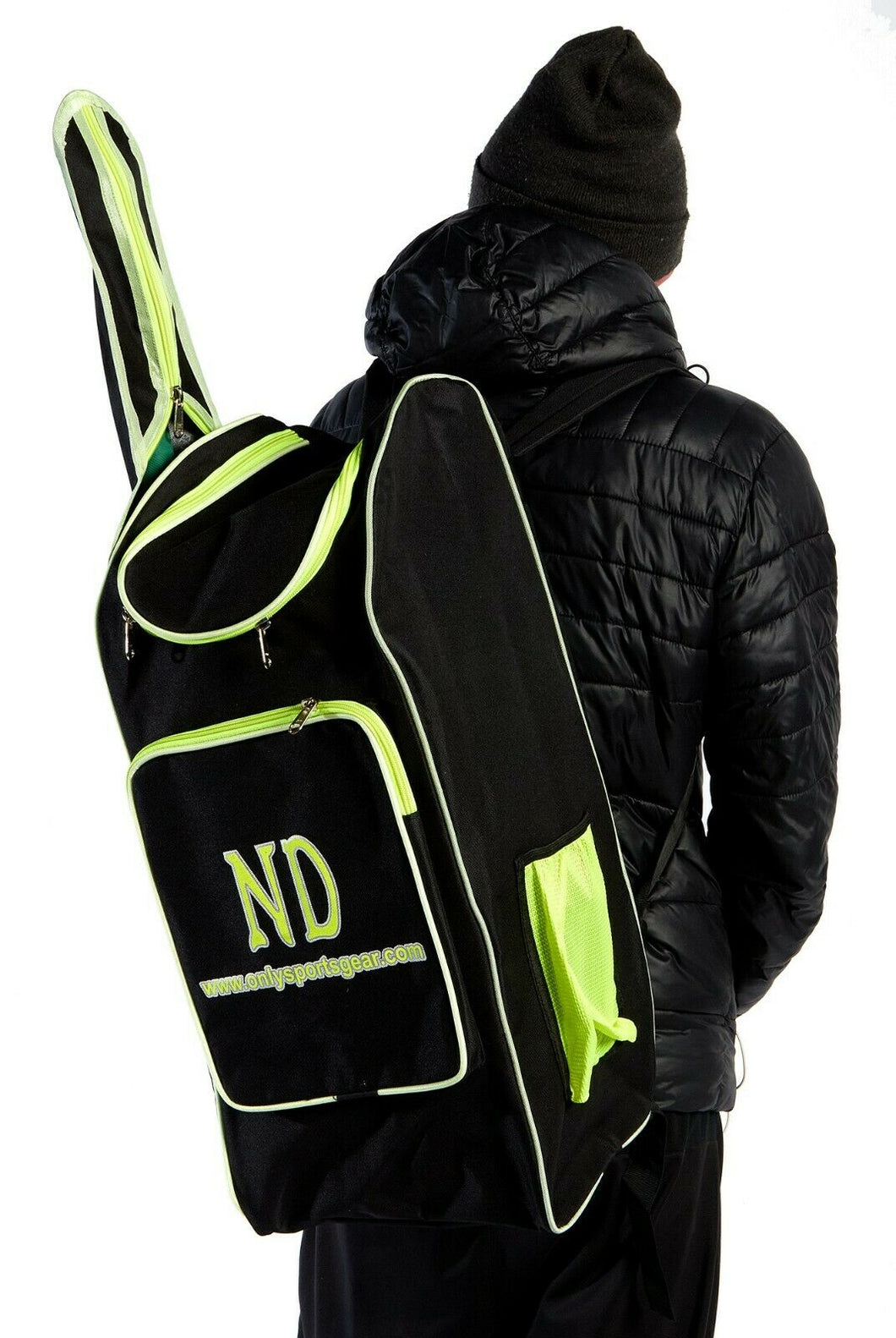 Cricket Duffle Kit Bag 65 x 24 x 26 cm Black