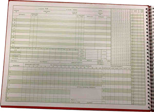 ND Cricket Scorebook 60-100 Innings
