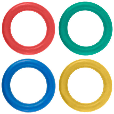Tennikoit Ring Garden Throwing Sponge Rubber Quoits Pk 4