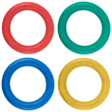 Tennikoit Ring Garden Throwing Sponge Rubber Quoits Pk 4