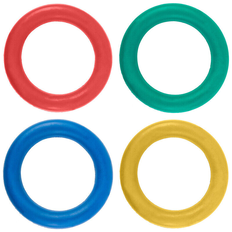 Tennikoit Ring Garden Throwing Sponge Rubber Quoits Pk 4